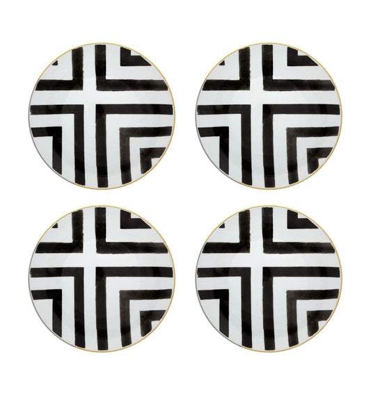 Sol Y Sombra Dinner Plates Set of 4