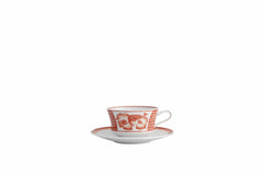 Coralina Tea Cups & Saucers Set of 4