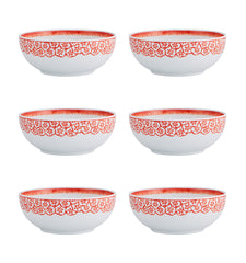 Coralina Cereal Bowls Set of 6