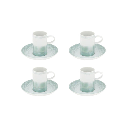 Venezia Coffee Cups & Saucers Set of 4