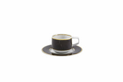 Carrara Coffee Cups & Saucers Set of 4