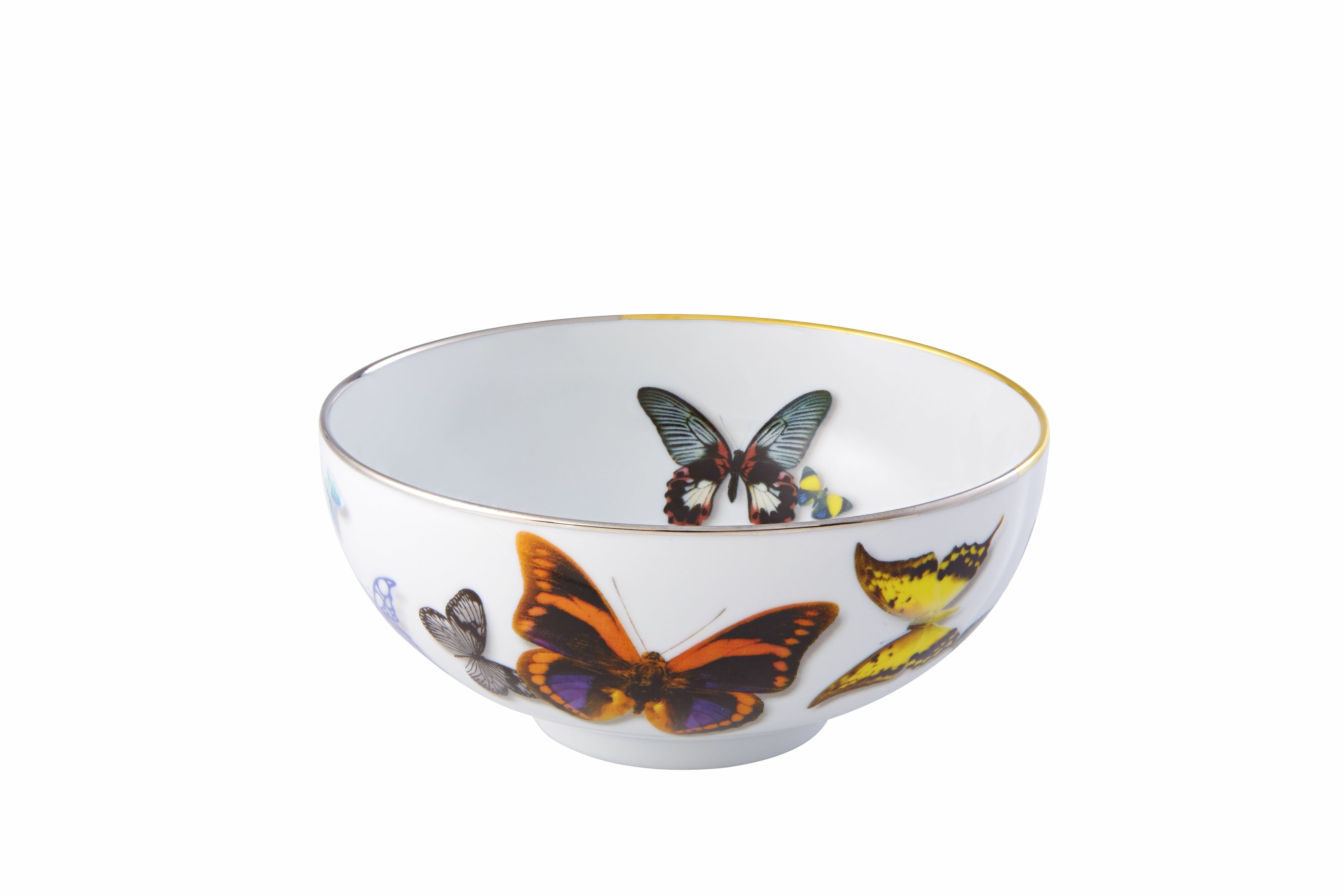  Christian Lacroix by Vista Alegre Butterfly Parade Soup Bowls Set of 4 - Multi - Bonton