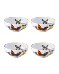 Butterfly Parade Soup Bowls Set of 4