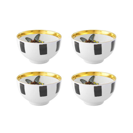 Sol Y Sombra Rice Bowls Set of 4