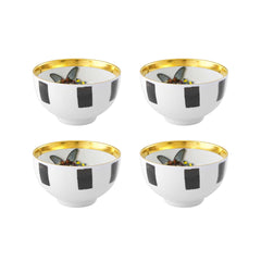 Sol Y Sombra Rice Bowls Set of 4