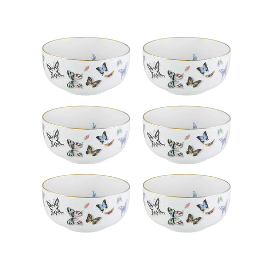 Butterfly Parade 6" Bowl Set of 6