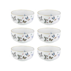 Butterfly Parade 6" Bowl Set of 6