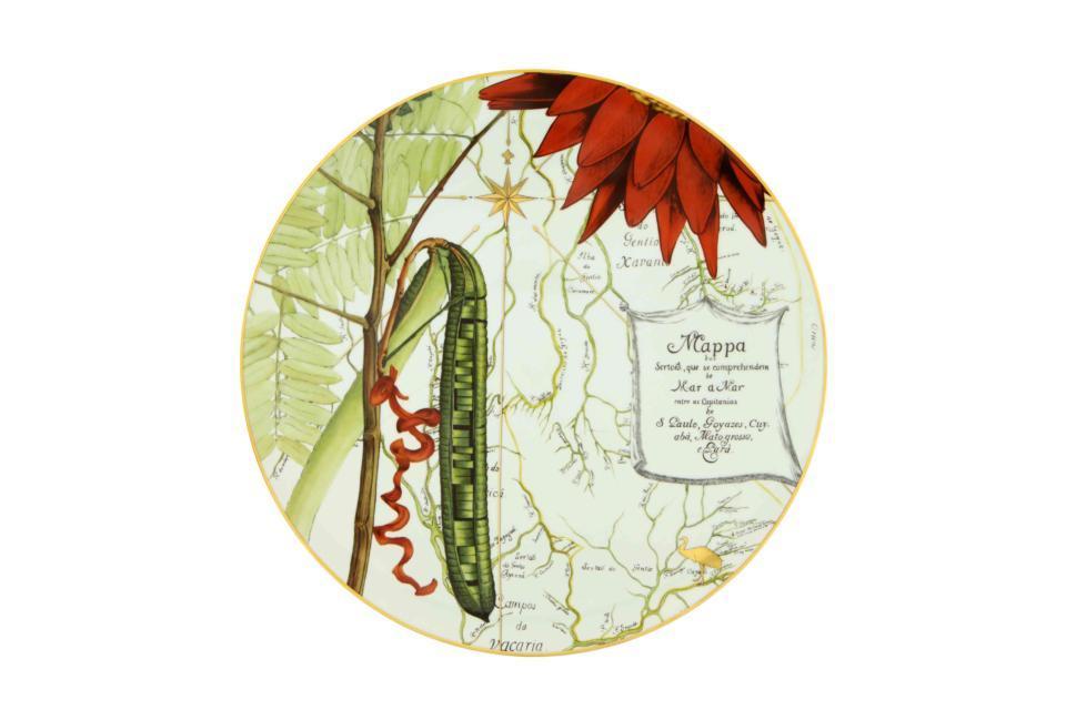  Vista Alegre Amazonia Charger Plate - Multi - Bonton