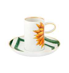 Amazonia Coffee Cups & Saucers Set of 4