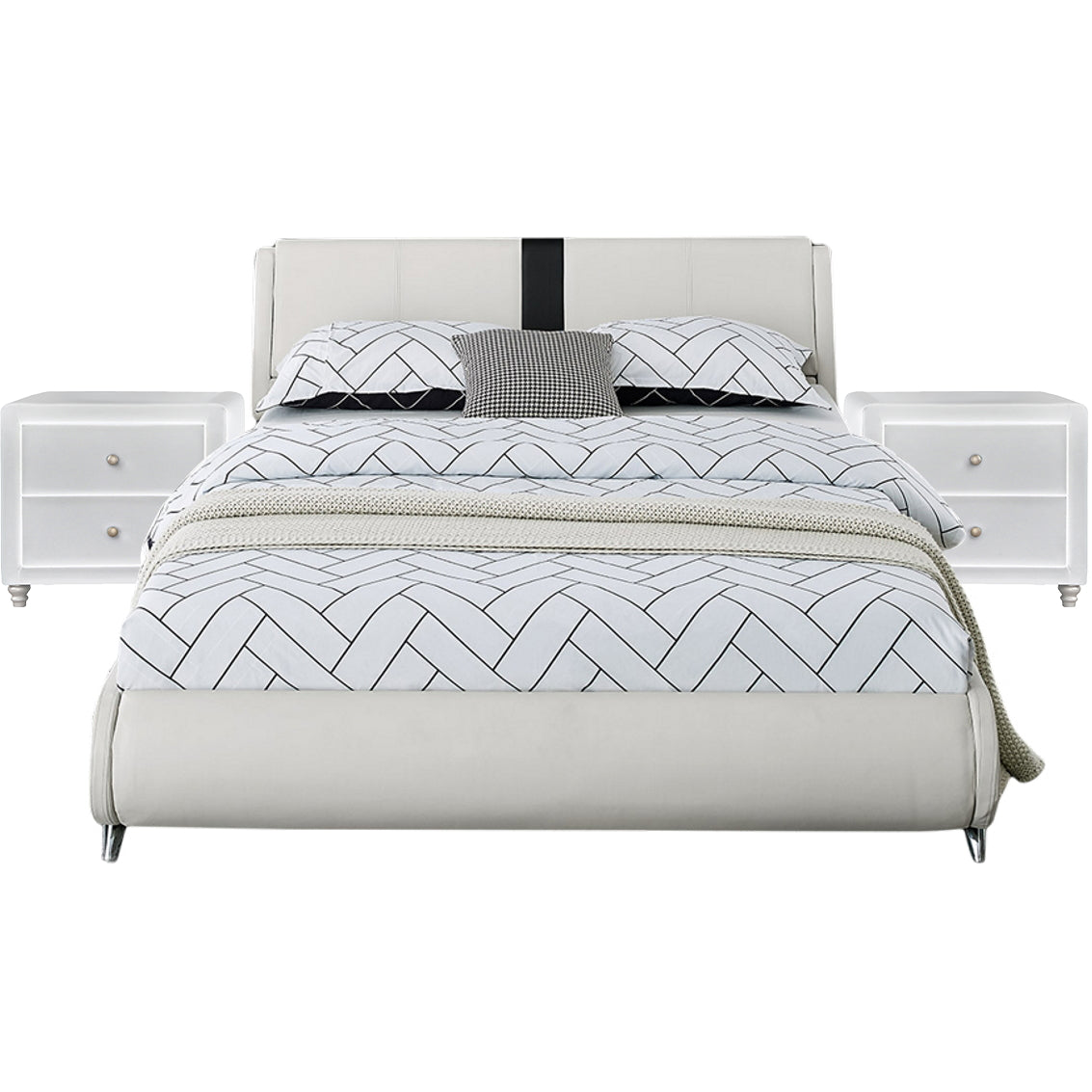  Camden Isle Carlton Bed - Black - Bonton