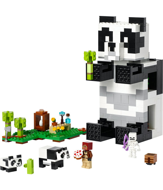 LEGO Minecraft The Panda Haven 21245 Building Toy Set (553 Pieces)