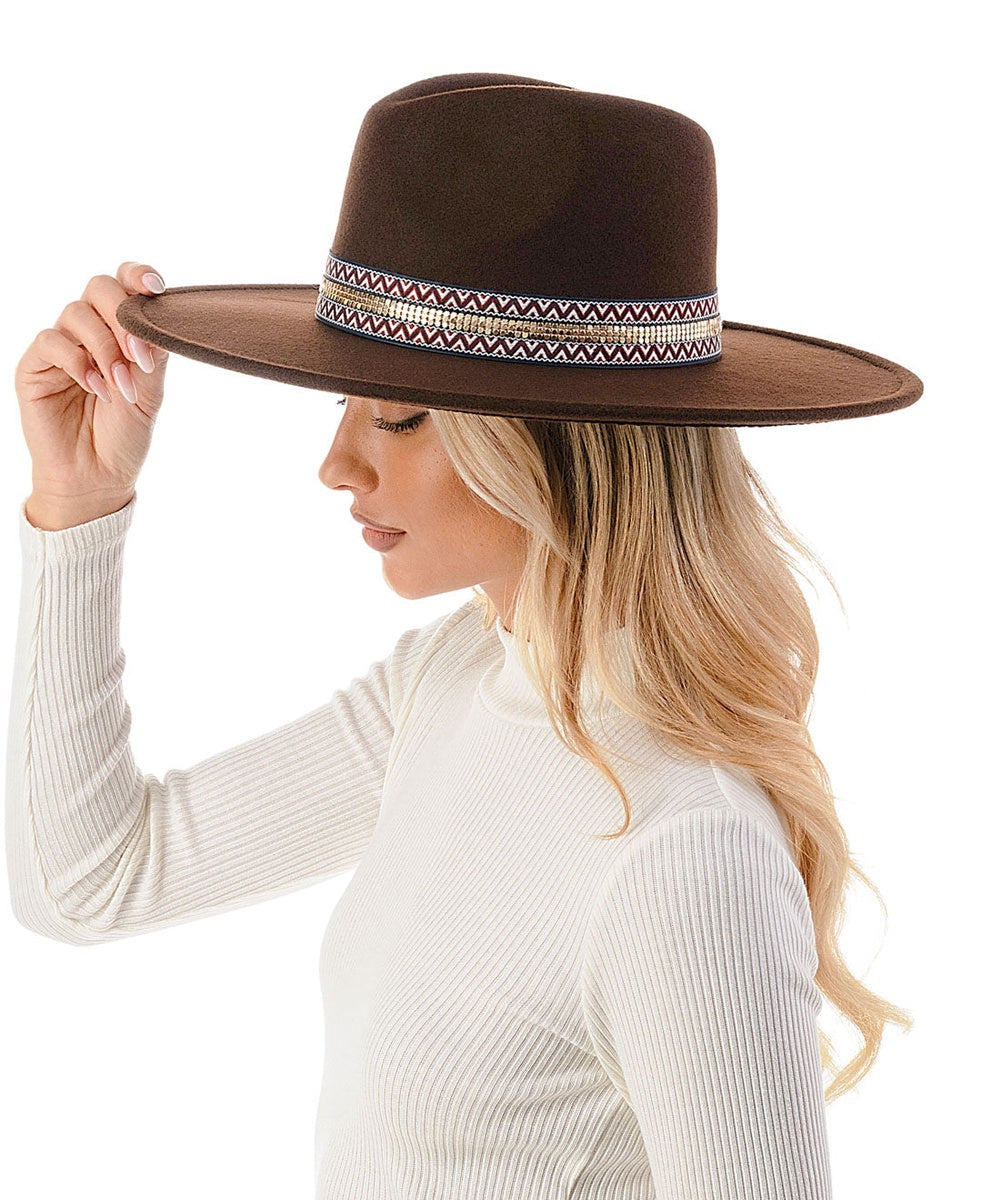  Marcus Adler The Aubrey Hat - Brown - Bonton