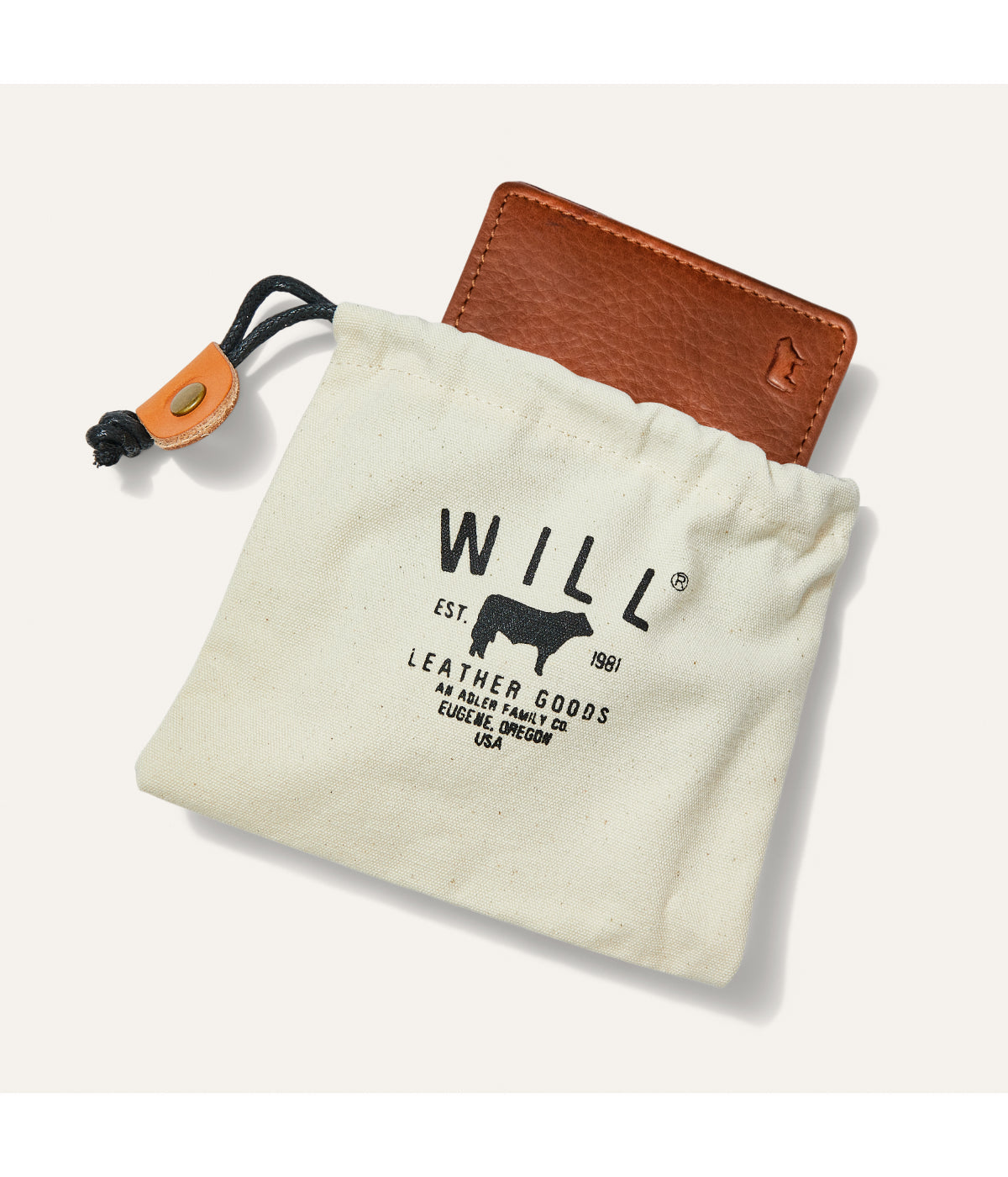  Will Leather Goods Classic Billfold - Tan - Bonton