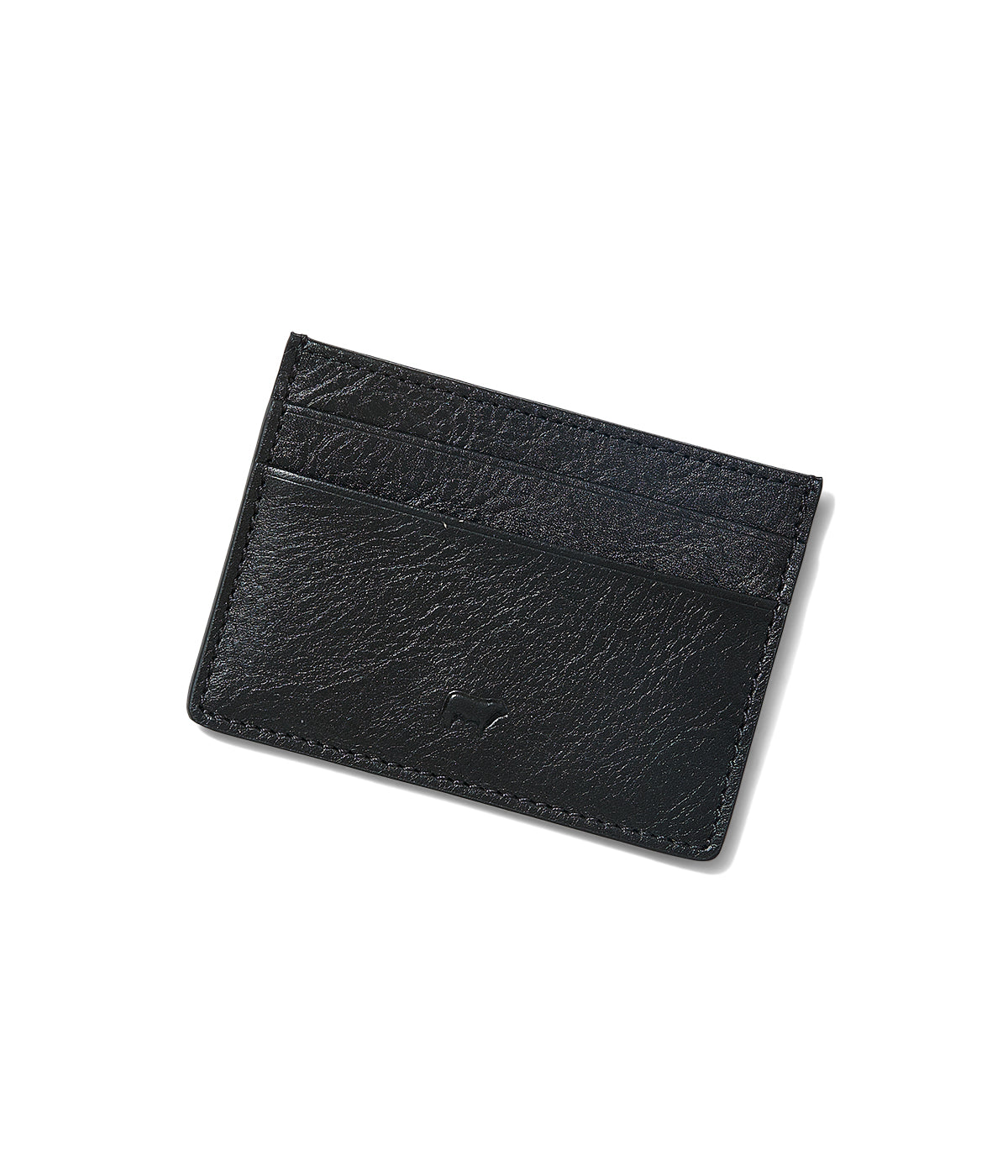  Will Leather Goods Classic Leather Card Case - Black - Bonton