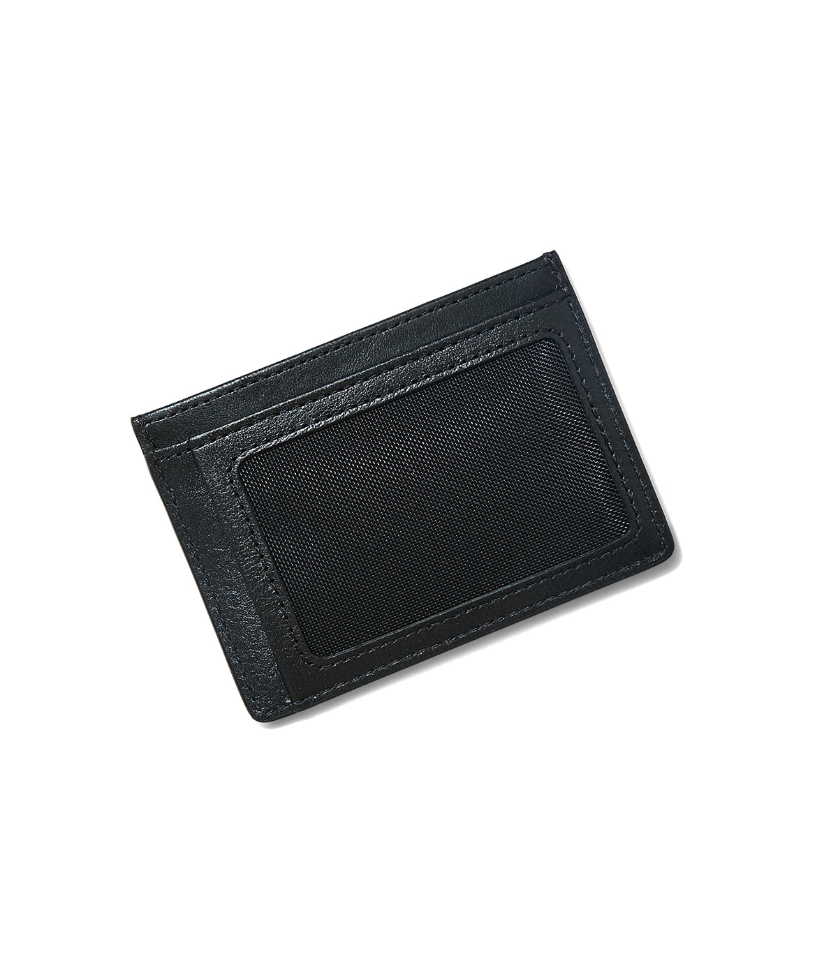  Will Leather Goods Classic Leather Card Case - Black - Bonton