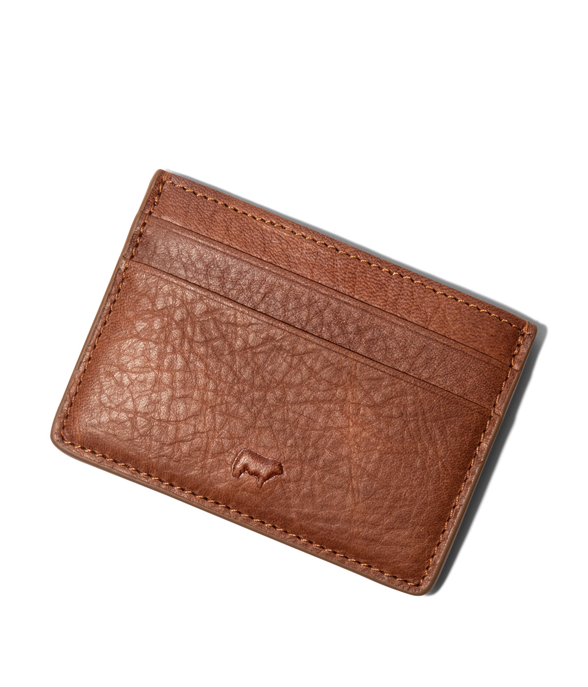  Will Leather Goods Classic Leather Card Case - Tan - Bonton