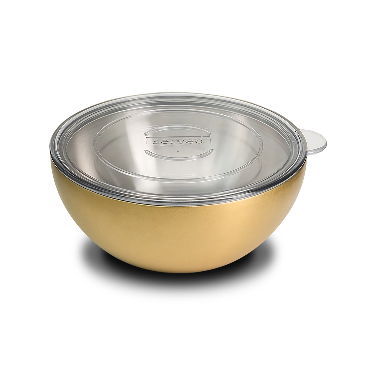  Served Served Vacuum-Insulated Large Serving Bowl (3Q) - Golden - Default Title - Bonton