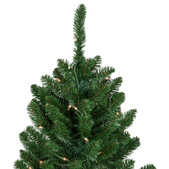 15' Pre-Lit Genoa Fraser Fir Slim Artificial Christmas Tree - Clear Lights