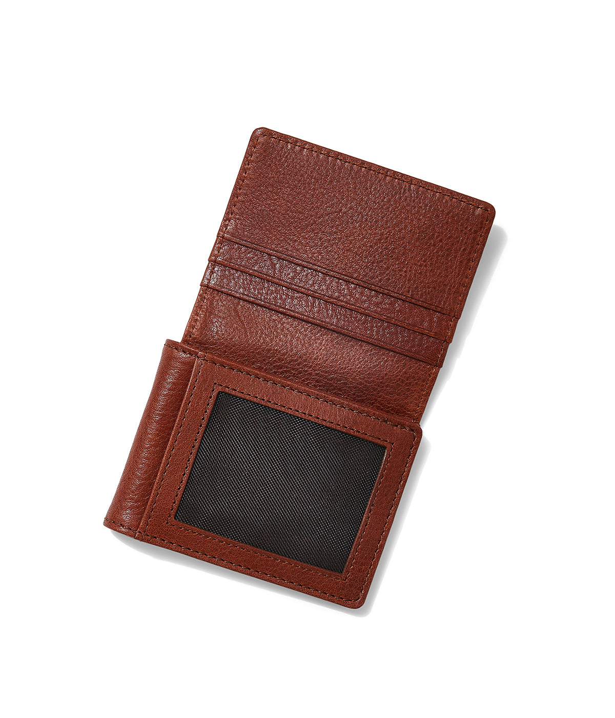  Will Leather Goods Classic Leather L-Fold Wallet - Cognac - Bonton