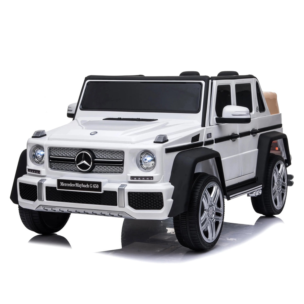  Freddo 12V Mercedes Maybach G650 1 Seater - Black - Bonton