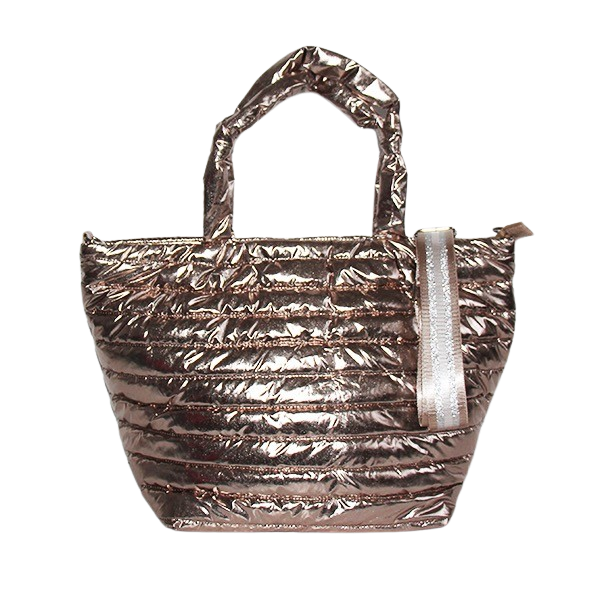  Lemonbella The Rebecca Tote Black - Metallic Gold - Bonton