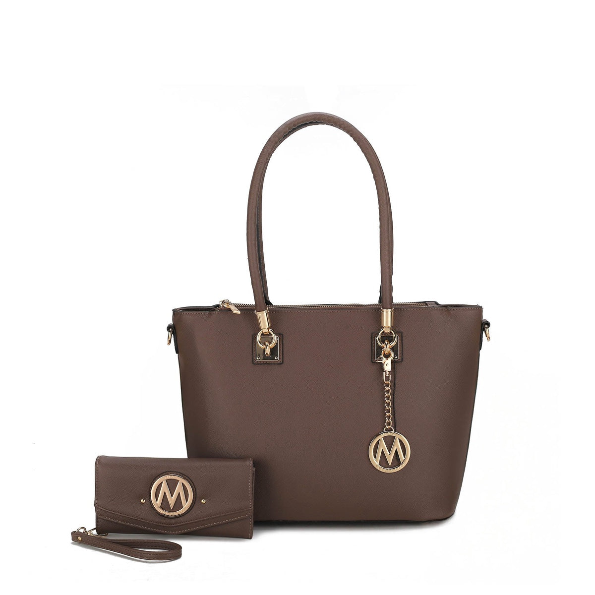  MKF Collection Vanessa Tote and Set - Beige - Bonton