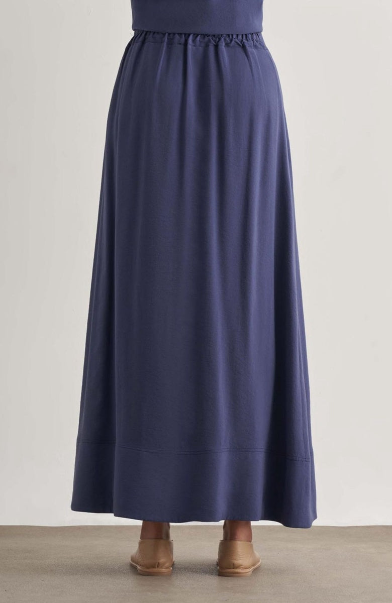  Mizalle Mizalle Maxi Skirt - Indigo - Bonton