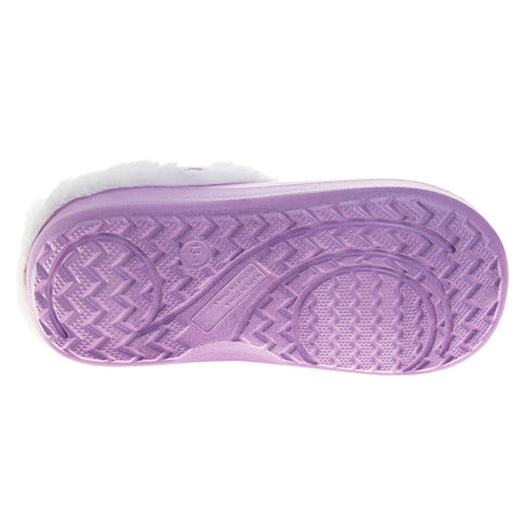 Disney Lilo & Stitch Fuzzy Fleece Lined Clogs for Girls and Womens Winter Warm Plush Garden Shoes