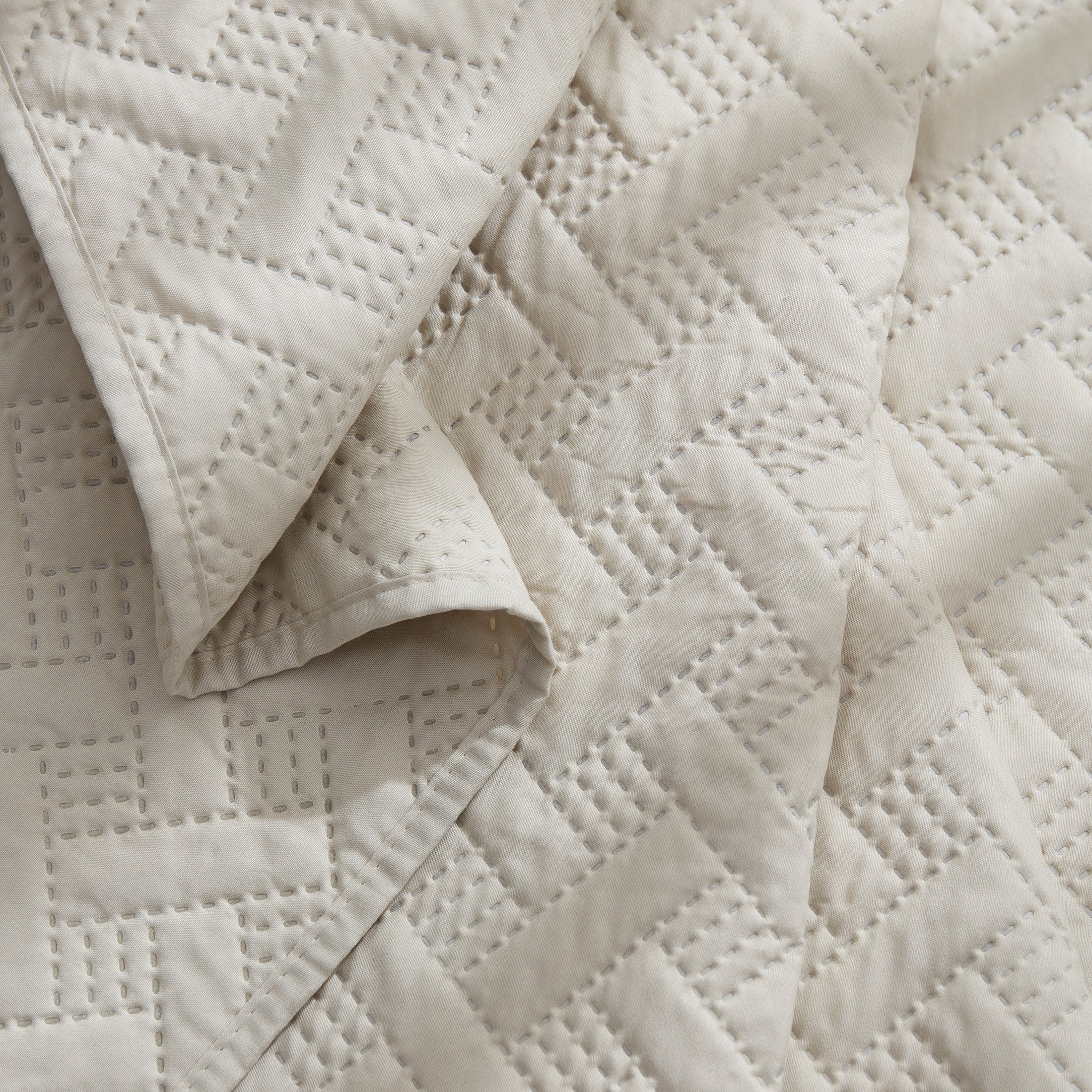  Dan River Dan River 3-Piece Basket Pinsonic Quilt Set - Twin - Bonton