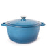  BergHOFF Neo Cast Iron Round Covered Dutch Oven - Blue - Bonton