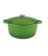  BergHOFF Neo Cast Iron Oval Covered Dutch Oven - Green - Bonton