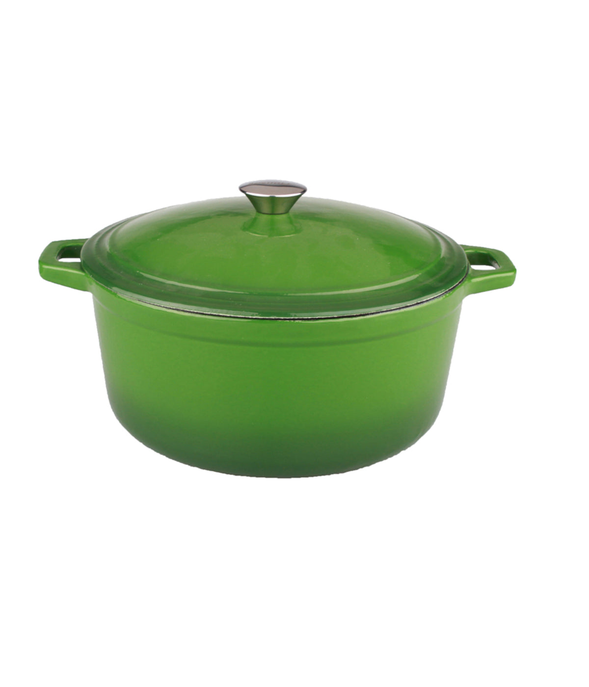  BergHOFF Neo Cast Iron Oval Covered Dutch Oven - Green - Bonton