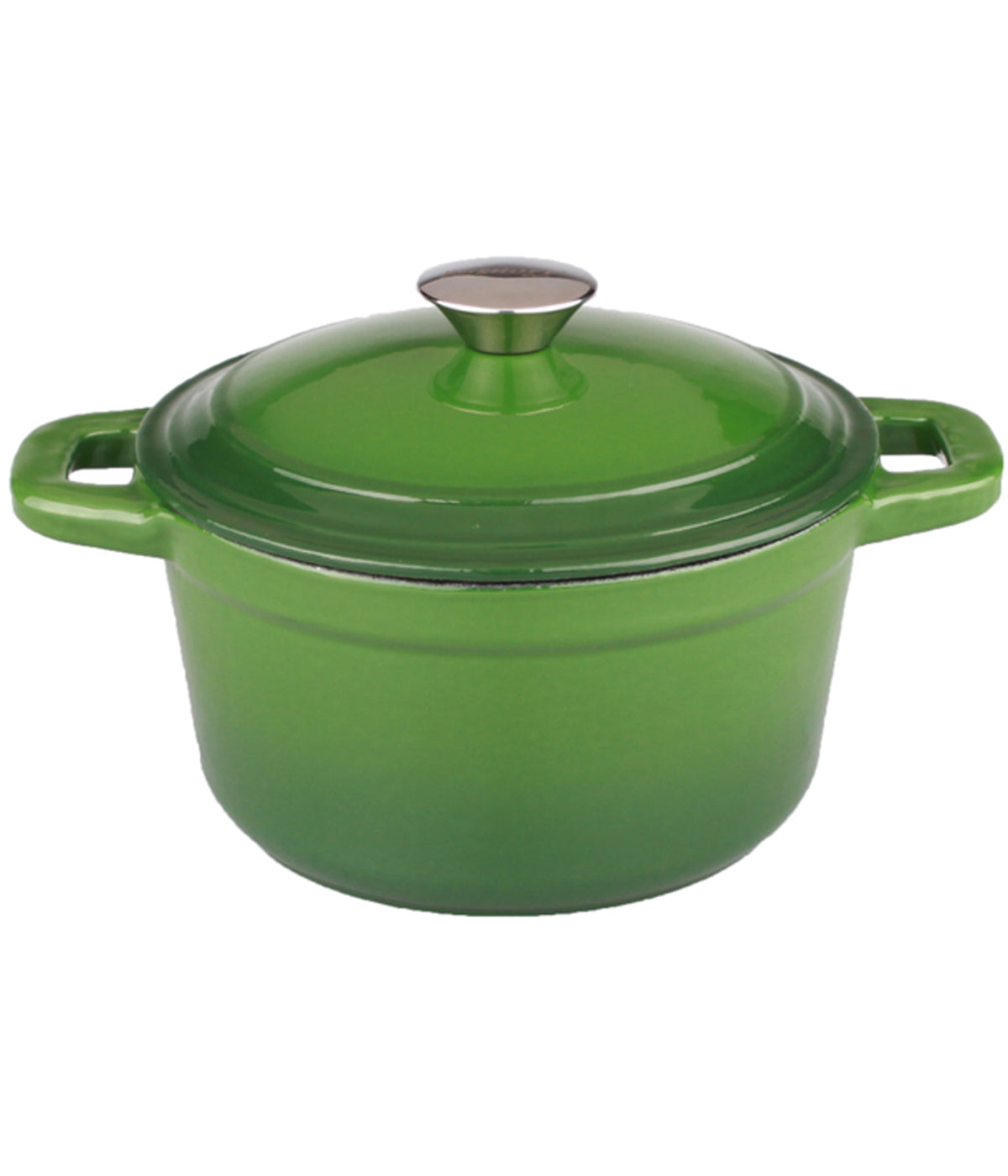  BergHOFF Neo Cast Iron Round Covered Dutch Oven - Green - Bonton