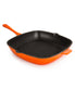  BergHOFF Neo Cast Iron Square Grill Pan - Orange - Bonton