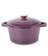  BergHOFF Neo Cast Iron Round Covered Dutch Oven - Purple - Bonton