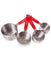 Measuring Cup 18/10 Stainless Steel 4 Piece Set