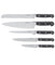 Contempo 5 Piece German Steel Knife Set