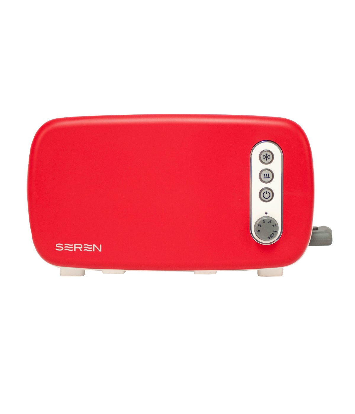  BergHOFF Seren 2 Piece Side Loading Toaster - Cream, Red - Bonton