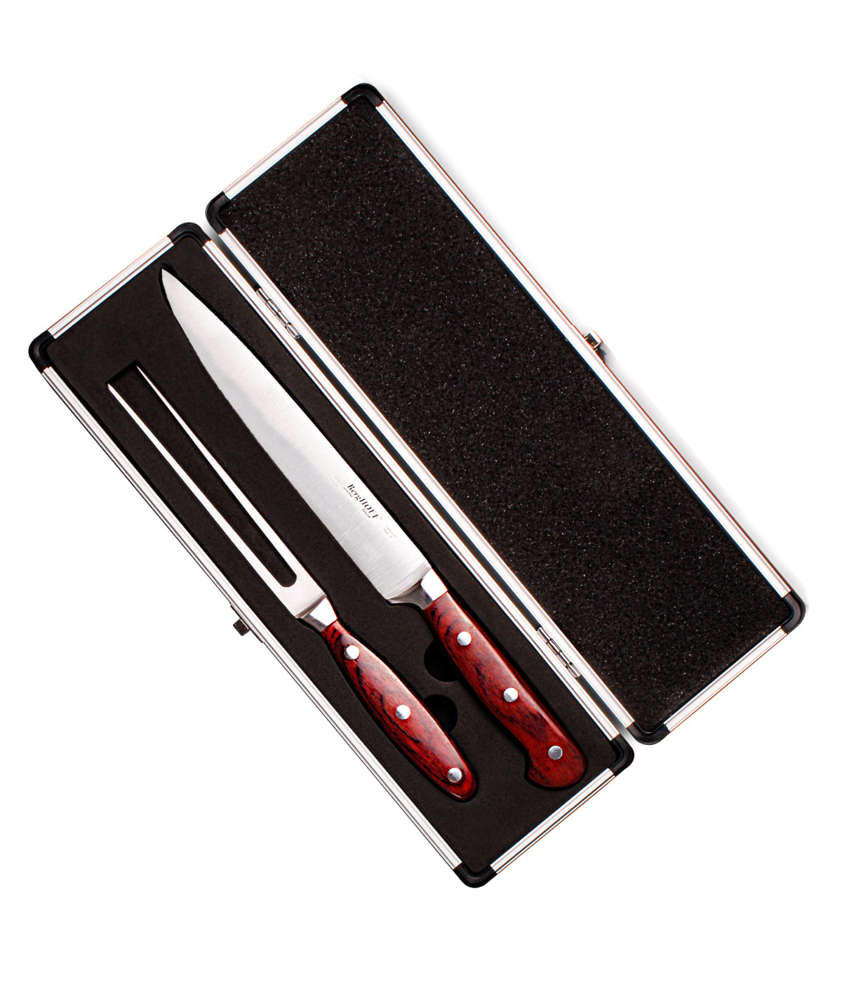  BergHOFF Pakka 6 Piece Carving Prep Set - Natural, Red - Bonton