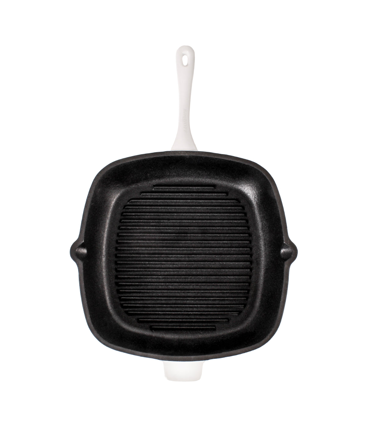  BergHOFF Neo Cast Iron Square Grill Pan - White - Bonton