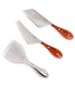  BergHOFF Aaron Probyn 3 Piece Cheese Set - Natural, Silver - Bonton