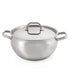  BergHOFF Belly Shape 18/10 Stainless Steel Stock Pot with Stainless Steel Lid - Silver - Bonton