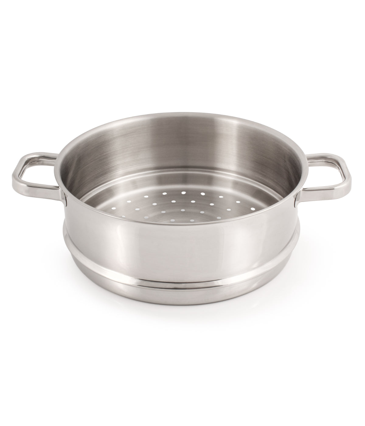  BergHOFF Belly Shape 18/10 Stainless Steel Steamer - Silver - Bonton