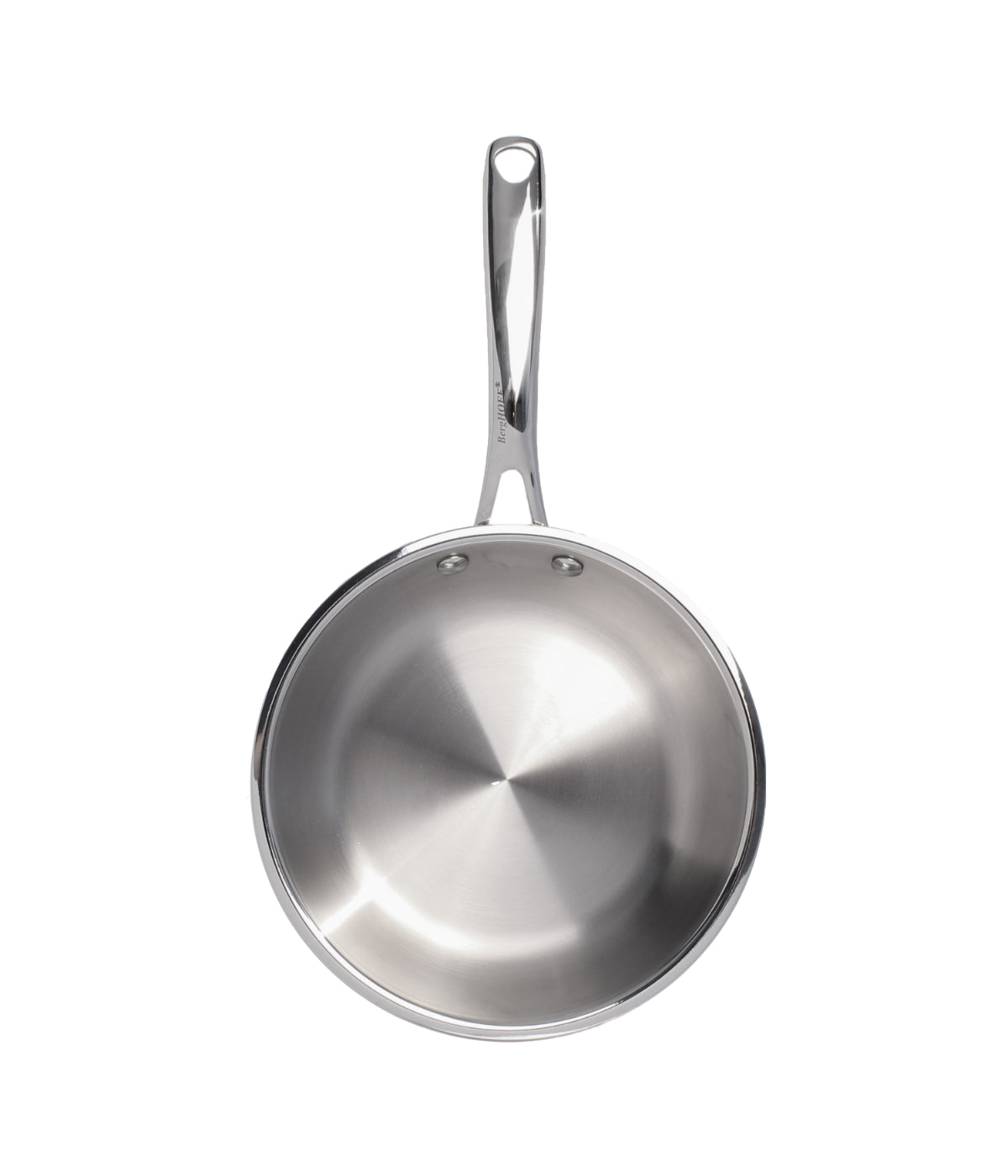  BergHOFF ProfeStainless Steelional 18/10 Stainless Steel Tri-Ply Frying Pan - Silver - Bonton