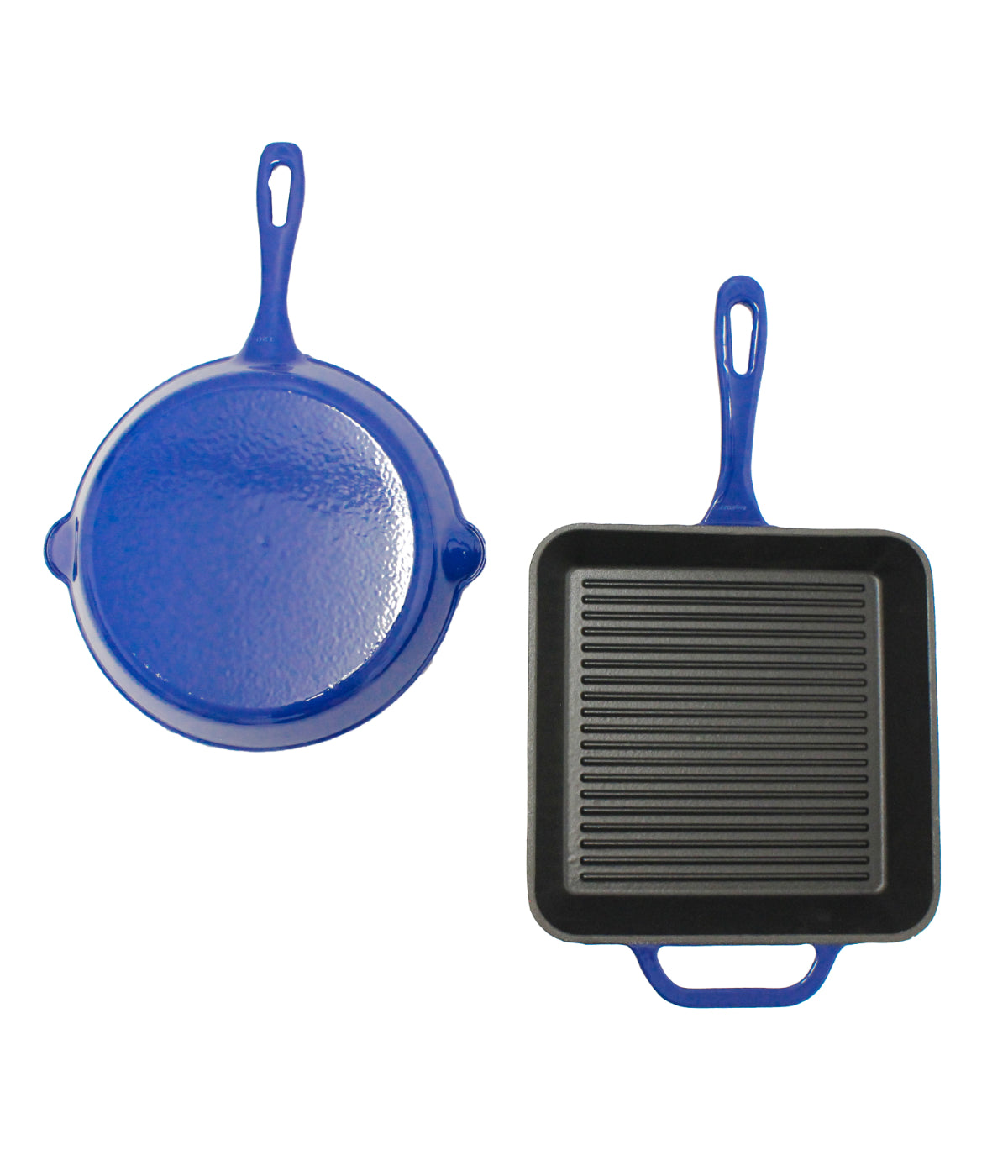  BergHOFF Enamel on Cast Iron 2 Piece Set - Blue - Bonton