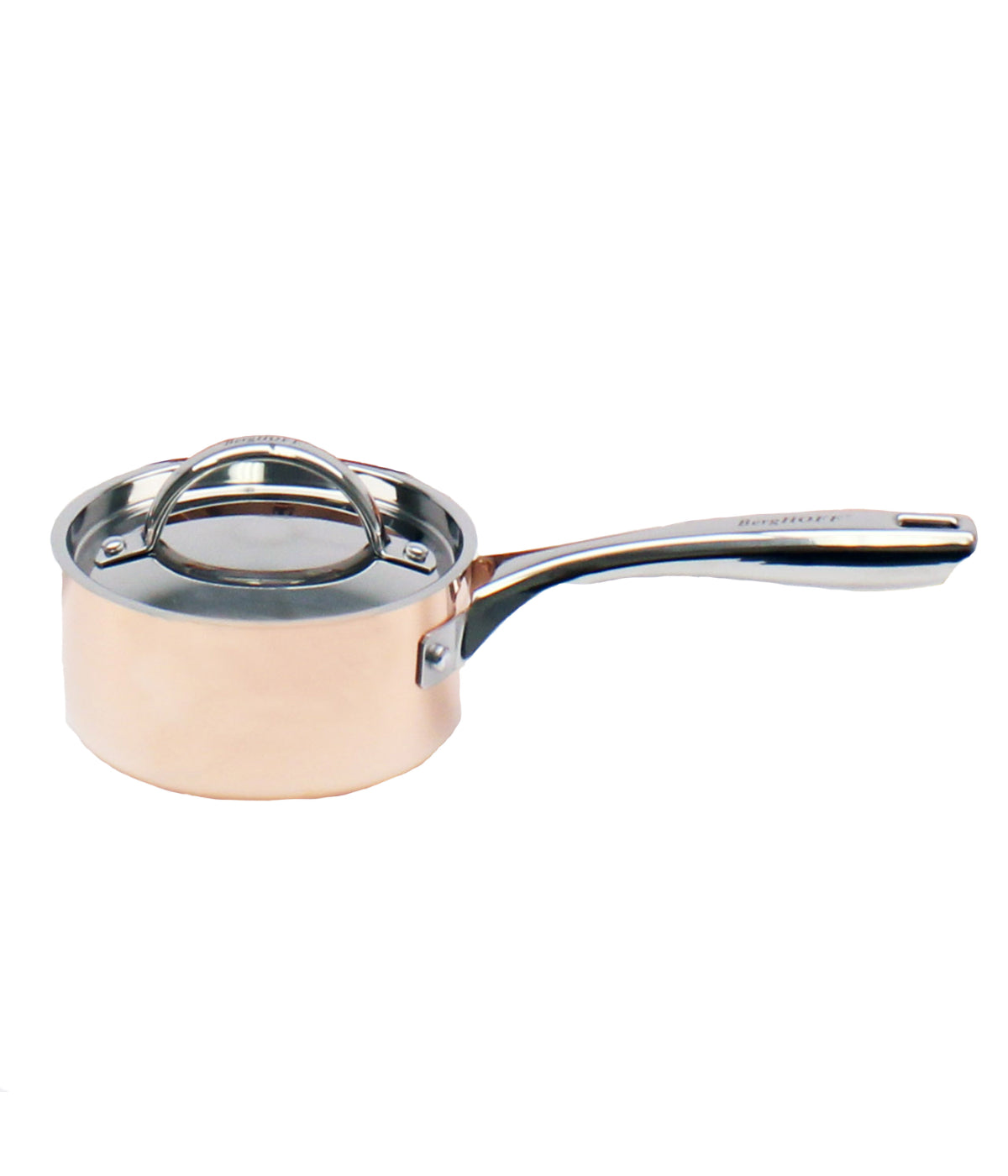  BergHOFF Copper Tri-Ply Covered Saucepan - Polished - Bonton