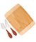 Bamboo 3 Piece Two-Toned Board Set