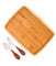 Bamboo 3 Piece Rectangle Board Set