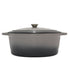  BergHOFF Neo Cast Iron Oval Covered Dutch Oven - Oyster - Bonton