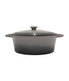  BergHOFF Neo Cast Iron Oval Covered Dutch Oven - Oyster - Bonton